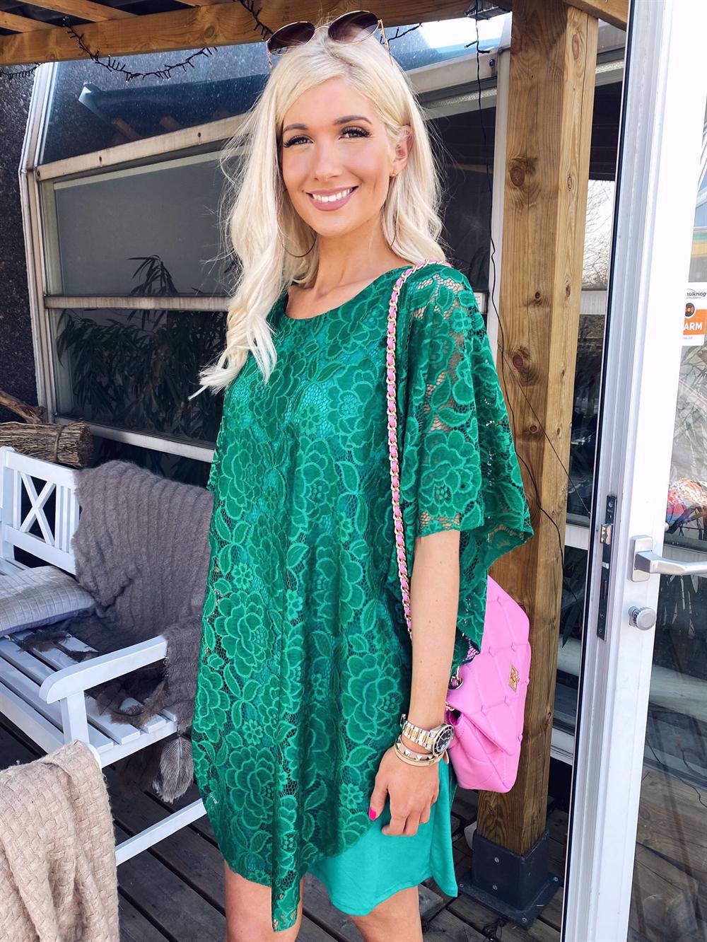 Kenya New Lace - Tunikakjole med blondelag